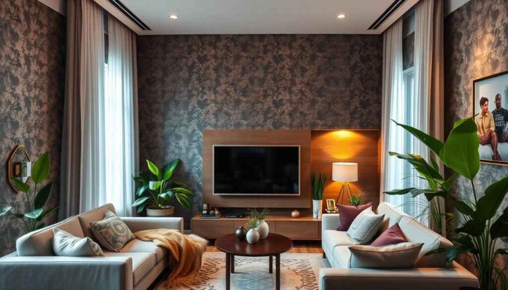 Benefits of wallpaper and feature walls in home renovation