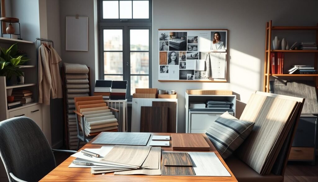 material selection for interior design