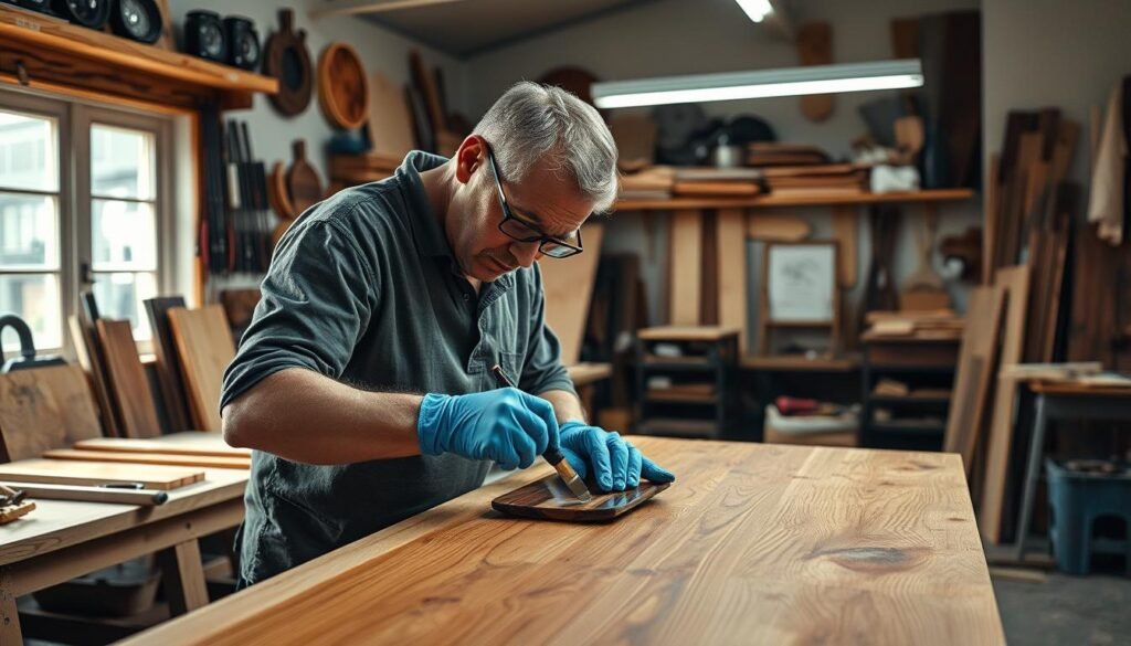 professional wood finishing services